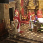 Obchody 37. rocznicy wprowadzenia stanu wojennego. Msza święta w Bazylice katedralnej Wniebowzięcia Najświętszej Maryi Panny w Kielcach / Marzena Mąkosa / Radio Kielce