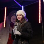 Radio Kielce rozdaje choinki na kieleckim Rynku / Marzena Mąkosa / Radio Kielce