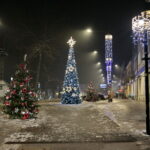 Busko-Zdrój. Świąteczne iluminacje / Marzena Mąkosa / Radio Kielce