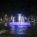 Busko-Zdrój. Świąteczne iluminacje / Marzena Mąkosa / Radio Kielce