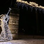 Busko-Zdrój. Świąteczne iluminacje / Marzena Mąkosa / Radio Kielce