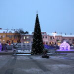 Ostrowiec. Iluminacje świąteczne / Marzena Mąkosa / Radio Kielce