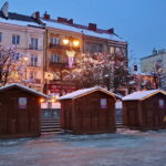 Ostrowiec. Iluminacje świąteczne / Marzena Mąkosa / Radio Kielce