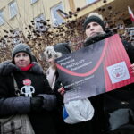 Akcja protestacyjna urzędników prokuratury RP / Marzena Mąkosa / Radio Kielce