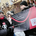 Akcja protestacyjna urzędników prokuratury RP / Marzena Mąkosa / Radio Kielce