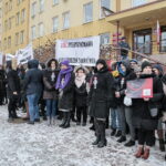 Akcja protestacyjna urzędników prokuratury RP / Marzena Mąkosa / Radio Kielce