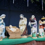 Szopka bożonarodzeniowa przy ulicy Sienkiewicza / Marzena Mąkosa / Radio Kielce