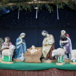 Szopka bożonarodzeniowa przy ulicy Sienkiewicza / Marzena Mąkosa / Radio Kielce