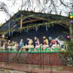 Szopka bożonarodzeniowa przy ulicy Sienkiewicza / Marzena Mąkosa / Radio Kielce