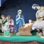 Szopka bożonarodzeniowa przy ulicy Sienkiewicza / Marzena Mąkosa / Radio Kielce