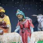 Szopka bożonarodzeniowa przy ulicy Sienkiewicza / Marzena Mąkosa / Radio Kielce