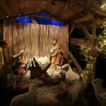 Msza święta w kieleckiej Katedrze. Szopka / Marzena Mąkosa / Radio Kielce