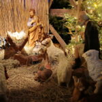 Msza święta w kieleckiej Katedrze. Szopka / Marzena Mąkosa / Radio Kielce