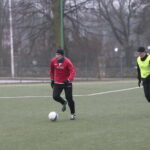 41. Sylwestrowy Turniej Piłki Nożnej imienia Jerzego Wójcika. Spotkanie Czarnovia - Foksdrob / Marzena Mąkosa / Radio Kielce