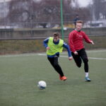 41. Sylwestrowy Turniej Piłki Nożnej imienia Jerzego Wójcika. Spotkanie Czarnovia - Foksdrob / Marzena Mąkosa / Radio Kielce