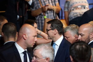 Premier Mateusz Morawiecki z wizytą w regionie świętokrzyskim / Mateusz Kaczmarczyk / Radio Kielce