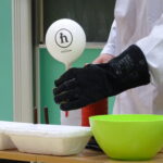 Naukowcy Akademii Górniczo-Hutniczej w opatowskim liceum / Emilia Sitarska / Radio Kielce