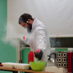 Naukowcy Akademii Górniczo-Hutniczej w opatowskim liceum / Emilia Sitarska / Radio Kielce