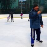 Opatów. Lodowisko. Instruktor Sławomir Góra / Emilia Sitarska / Radio Kielce