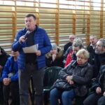 Remont drogi wojewódzkiej 754. Spotkanie z mieszkańcami Okołu w gminie Bałtów / Emilia Sitarska / Radio Kielce