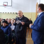 Remont drogi wojewódzkiej 754. Spotkanie z mieszkańcami Okołu w gminie Bałtów / Emilia Sitarska / Radio Kielce