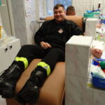 Strażacy ochotnicy oddają krew przed świętami / Emilia Sitarska / Radio Kielce