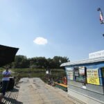 01.08.2017 Opatowiec. Prom na Wiśle. / Włodzimierz Batóg / Radio Kielce