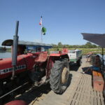 01.08.2017 Opatowiec. Prom na Wiśle. / Włodzimierz Batóg / Radio Kielce