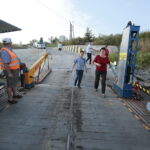 09.08.2017 Nowy Korczyn. Wisła. Prom. / Włodzimierz Batóg / Radio Kielce