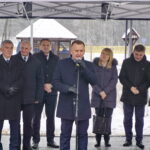 Otwarcie drogi Chęciny - Małogoszcz. Robert Jaworski - burmistrz Gminy i Miasta Chęciny  / Wiktor Dziarmaga / Radio Kielce