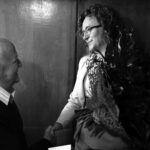 24.8.2016 Kielce. Henryk Dłużewski ma 100 lat, z tej okazji odwiedzili go Agata Wojtyszek - wojewoda świętokrzyski i Wojciech Lubawski - prezydent Kielc / Radio Kielce