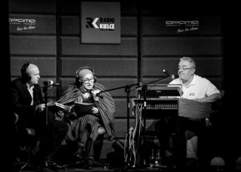 Radio Pigwa. Na zdjęciu twórcy programu (od lewej): Sebastian Przybyłowicz, Bronisław Opałko, Jerzy Szczepanek / Radio Kielce / Radio Kielce