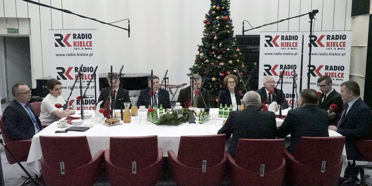 Świąteczne Studio Polityczne Radia Kielce / Robert Felczak / Radio Kielce