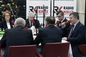 Świąteczne Studio Polityczne Radia Kielce / Robert Felczak / Radio Kielce