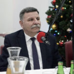 Świąteczne Studio Polityczne Radia Kielce. Na zdjęciu: Zbigniew Kryj, poseł Prawa i Sprawiedliwości / Robert Felczak / Radio Kielce