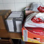 Zbiórka żywności w ramach ogólnopolskiej akcji „Rodacy bohaterom” / Emilia Sitarska / Radio Kielce