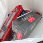 Zbiórka żywności w ramach ogólnopolskiej akcji „Rodacy bohaterom” / Emilia Sitarska / Radio Kielce