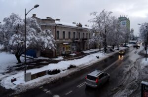 Zima w Ostrowcu / Emilia Sitarska / Radio Kielce