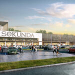 Wizualizacja galerii handlowej, która ma powstać w Jędrzejowie