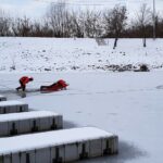 Sandomierz. Szkolenia zimowe organizowane przez Państwową Straż Pożarną w Sandomierzu / Komenda Powiatowa PSP w Sandomierzu