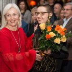 Busko. Wystawa 'Atlas' Marty Antoniak. Dorota Tworek i Marta Antoniak (po prawej) / Nowa Przestrzeń Sztuki / Facebook