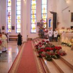 Biskup sandomierski Krzysztof Nitkiewicz pobłogosławił sandomierską delegację na wyjazd do Panamy / ks. Tomasz Lis