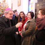 Biskup sandomierski Krzysztof Nitkiewicz pobłogosławił sandomierską delegację na wyjazd do Panamy / ks. Tomasz Lis