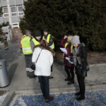 Kielce. Ewakuacja Urzędu Marszałkowskiego Województwa Świętokrzyskiego / Marzena Mąkosa / Radio Kielce