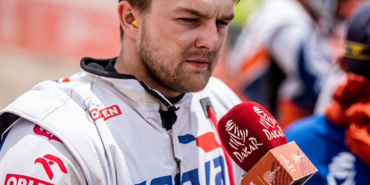 Maciej Giemza nie ukończył Rajdu Dakar / Orlen Team