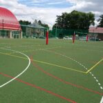 Otwarcie wielofunkcyjnego boiska z oświetleniem i trybunami w Nowej Słupi / Marcin Różyc / Radio Kielce