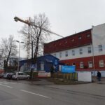 Jędrzejów. Budowa pawilonu SOR / Ewa Pociejowska - Gawęda / Radio Kielce