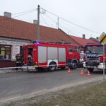 Pożar przybudówki przy ul. Partyzantów / Ewa Pociejowska-Gawęda / Radio Kielce