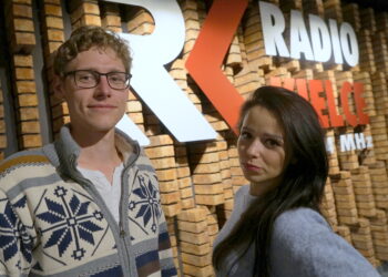 Pokolenie M. Od lewej: Mateusz Kaczmarczyk i Monika Miller / Kamil Król / Radio Kielce