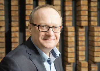 prof. Marcin Pasiarski, kierownik Kliniki Hematologii i Transplantacji Szpiku w ŚCO / Kamil Król / Radio Kielce
